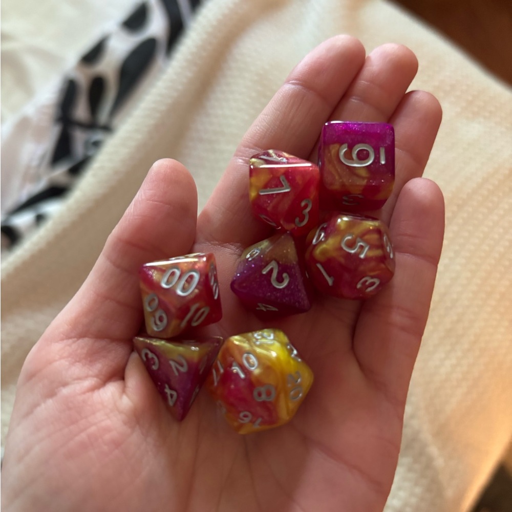 Set of D&D Dice
